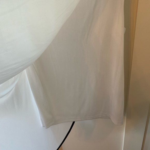 Chico’s travelers white top with black trim - Picture 5 of 7